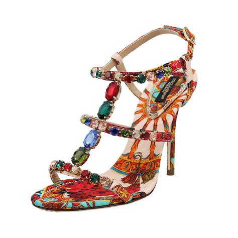 sandali dolce gabbana 2016|dolce and gabbana embellished sandals.